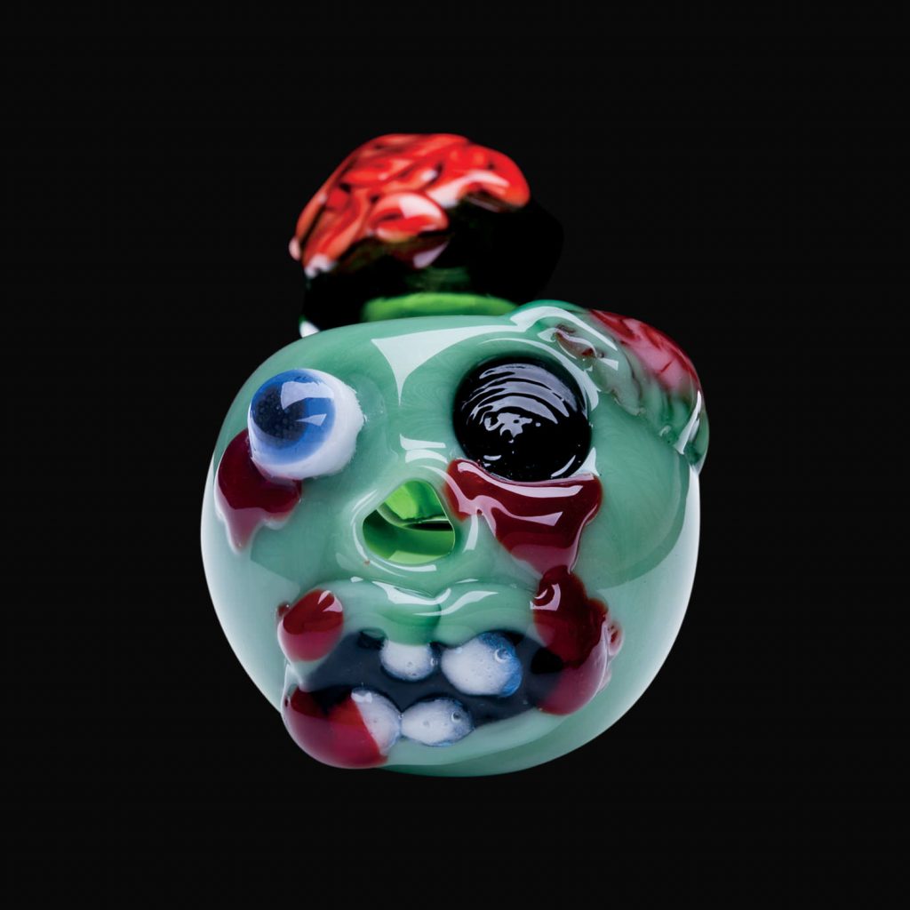 Halloween-themed pipes, bongs, and rigs for a spooky smoke session