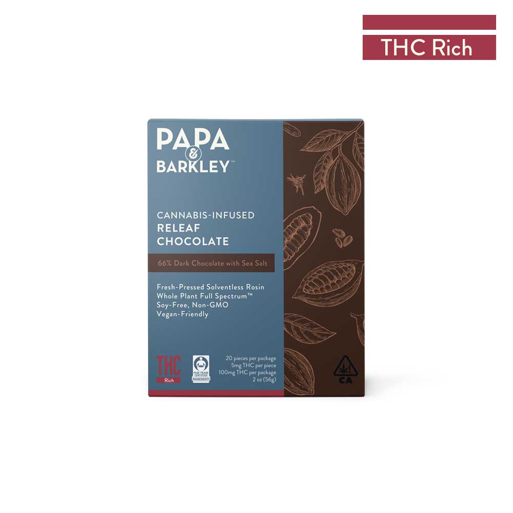 Papa & Barkley Releaf Chocolate Bars