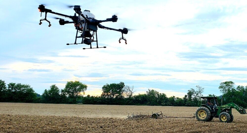 hemp drones, Drones offer outdoor cannabis cultivators precise solutions